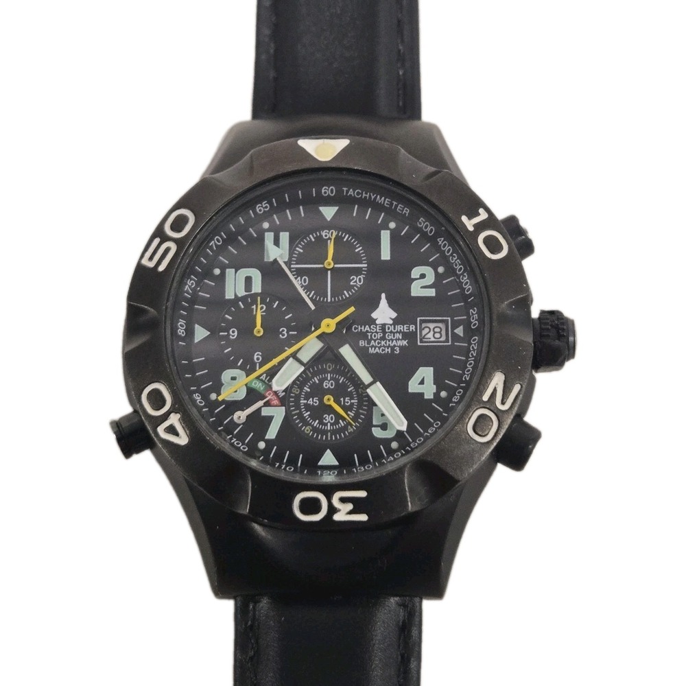 Chase-Durer Black Hawk Top Gun Mach 3 Watch